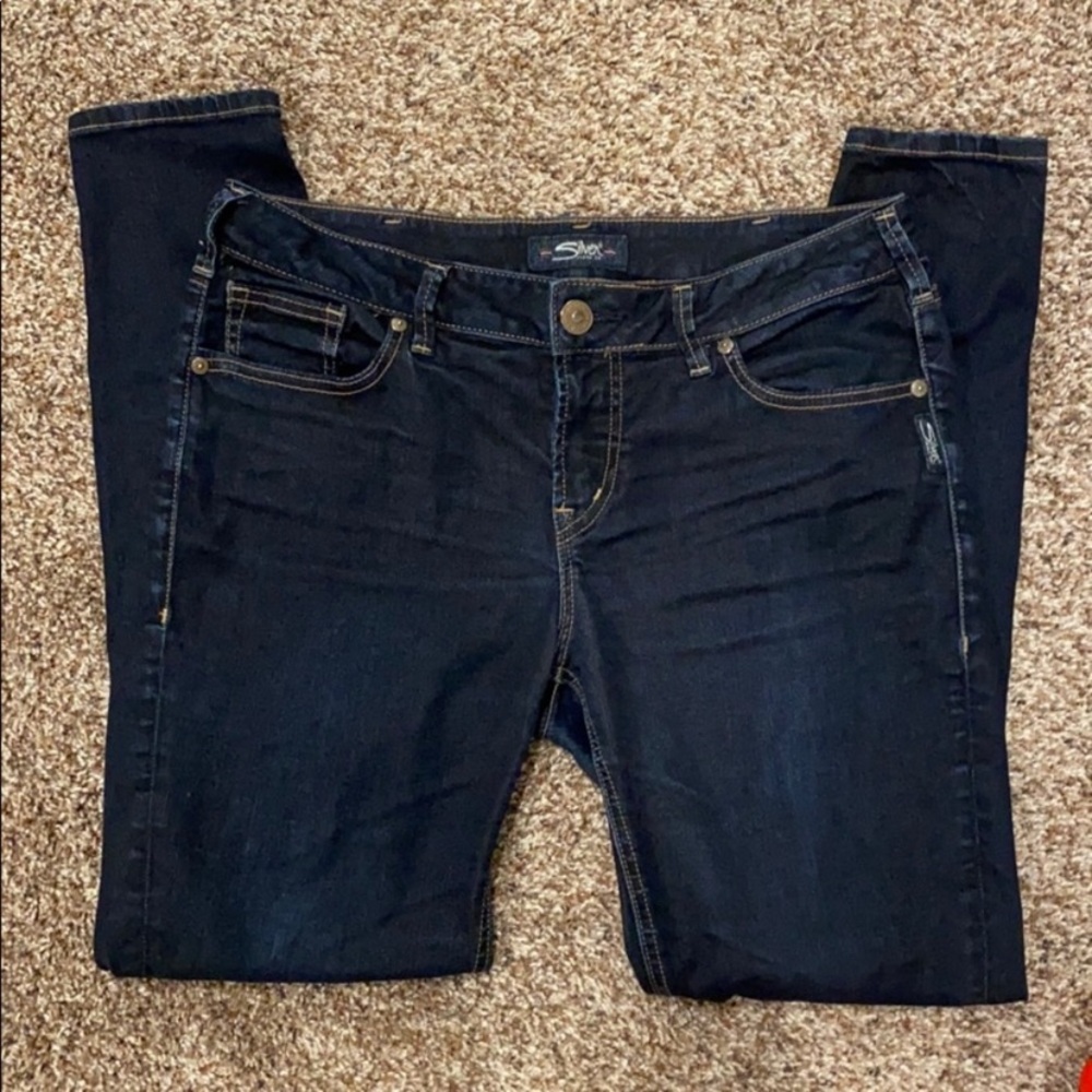 Silver aiko super skinny